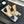 ballet flat with high heel 7cm beige black quilted lambskin