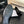 BALLET FLATS IN BLACK SUEDE WITH CAMELLIA