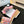 CC Slippers Pink Mix Blue Red Wool And Calfskin