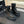 CC Short Boots Glossy Black Quilted Cowhide