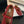 Alaia Strass Ballet Flats In Red Suede Stone 935189