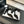 CC Sandals Black Windbreaker Fabric