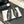 CC Mule Black Calfskin Double C Diamond