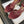 T-STRAP PEARL HEEL 85 MM SANDALS IN SANGRIA RED SUEDE