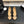 CC 25P Ballet Flat Black Beige Raffia Large Logo
