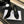 CC 25S Pump 85mm Black Suede Grosgrain