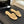 CC 25B Flat Mule Sandals Beige Sheepskin With Chain 373816