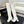 CC 25A Double C Giant Pearl Heel Boots 50mm Black White Cowhide 454945