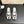 CC 26s Square Head Flat Half Slipper White Sequin Leather 847250