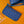 saint louis gm 40 blue canvas chevroches calfskin