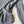 Celine Twisted Leather Sleeve Sweater Gray Cashmere