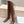 The Row 2025 Over-the-knee Boot Brown Elastic PU Sheepskin 556128