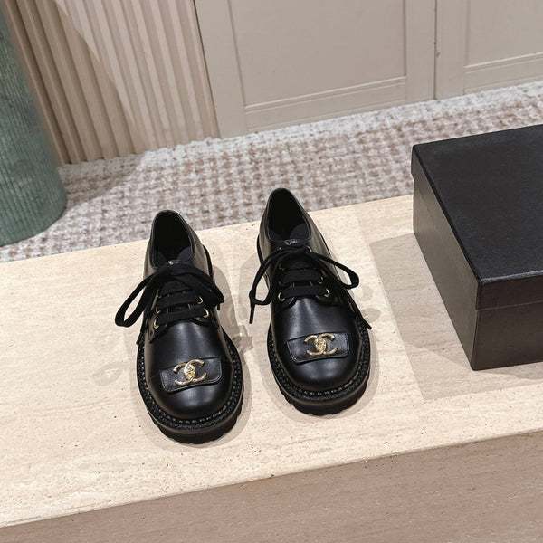 CC 26s Shoes 2cm Black Calfskin 583903