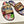 CD 26s Embroidered Sandals Beige Multicolor Canvas Leather 683009
