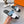 HM Oran Slippers in Cloud Blue and White Calfskin 735650