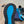 CD Sneaker B35 In Blue Mix White Black Calfskin And Fabric 113121