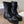 CD D-Unit Ankle Boot In Black Tweed Fabric And Cowhide 113474