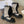 CD D-Unit Ankle Boot In Beige Mix Black Tweed Fabric And Cowhide 113478