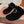 LP 25C Thong Slide Sandal Black Suede 208112