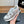 CC Sneaker In White Mesh Fabric Print Logo 149838