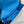 PRA Cross pattern envelope bag blue leather 341158