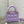 Lady Bag 17cm Violet Lambksin