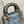 Lady Bag 17cm Celeste Blue Grey Lambksin
