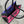 BOOK TOTE 26 CM IN COLORFUL CANVAS 226509