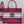 MISS TOTE 36 IN MAGENTA PURPLE CANVAS