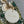 MINI 17 LADY BAG IN WHITE SATIN WITH GREEN EMBROIDERED BEADWORK