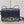 MONTAIGNE EAST-WEST 24 BAG WITH CHAIN IN NAVY BLUE LAMBSKIN AND MONOGRAM JACQUARD
