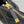 WALK IN PURSE 36 BAG BLACK LAMBSKIN WITH GOLD HARDWARE