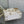 MINI 17 LADY BAG IN WHITE SATIN EMBROIDERED WITH BEADS