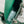 MINI 17 LADY BAG IN GREEN FOREST MIX BLACK SNAKESKIN PATTERN LAMBSKIN