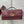 MISS CARO TOP HANDLE POUCH 24 IN TERRACOTTA RED MACROCANNAGE LAMBSKIN