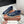 LP Tennis Walk Sneaker In Charcoal Blue Lambskin Lined With Wool Fleece 985658