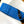 LV The Weekend Tote Bag 43cm Blue Monogram Canvas & Taïga Leather