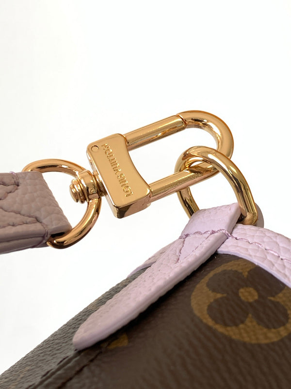 Neverfull 24 Bandoulière Inside Out BB Misty Lilac Calfskin