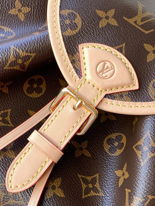 LV M26040 Odyssee MM NM Handbag 36cm Brown Monogram pattern & Canvas