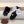 GLOVES IN BLACK MIX WHITE WOOL 454572