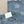 CD 25 Diamond Letter Jeans Blue Cotton