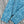 CC 2025 Jacket with Large Rhinestone Button Blue Wool 325884