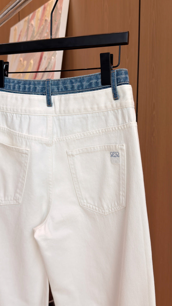 CC 2026 Jeans White Denim Cotton 435475