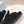 Pra Mule 20mm Black Suede Calfskin