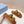 Pra Double Strap Quilted Slide 20 Tan Calfskin