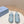 Monolith Crochet Cage Sandals 30 Baby Blue