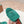 LP SUMMER CHARMS SANDALS IN TEAL BLUE SUEDE