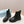 PRA MONOLITH BRUSHED BOOTIES BLACK CALFSKIN