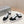 PRA LEATHER LOGO OUTLET SNEAKERS BLACK CALFSKIN