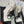 CC Combat Boots White Black Quilted Lambskin 944574